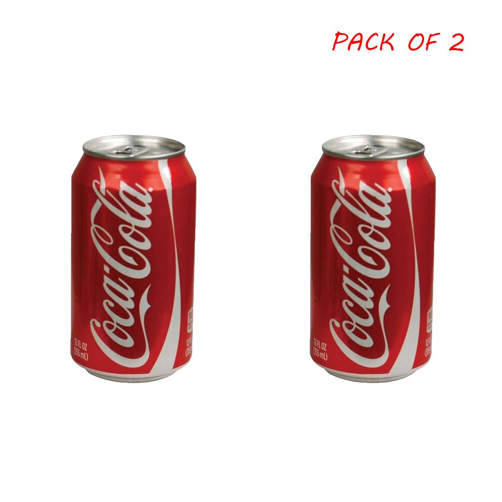Coca-Cola Soft Drink (Can) - Pack of 2